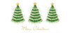Christmas fir tree money wallet