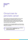Clinical trials for pancreatic cancer
