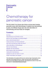 Chemotherapy for pancreatic cancer