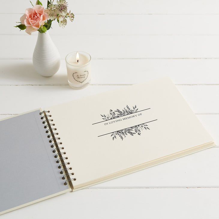 A4 Memory book - ivory