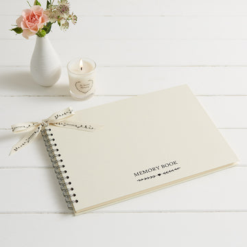 A4 Memory book - ivory