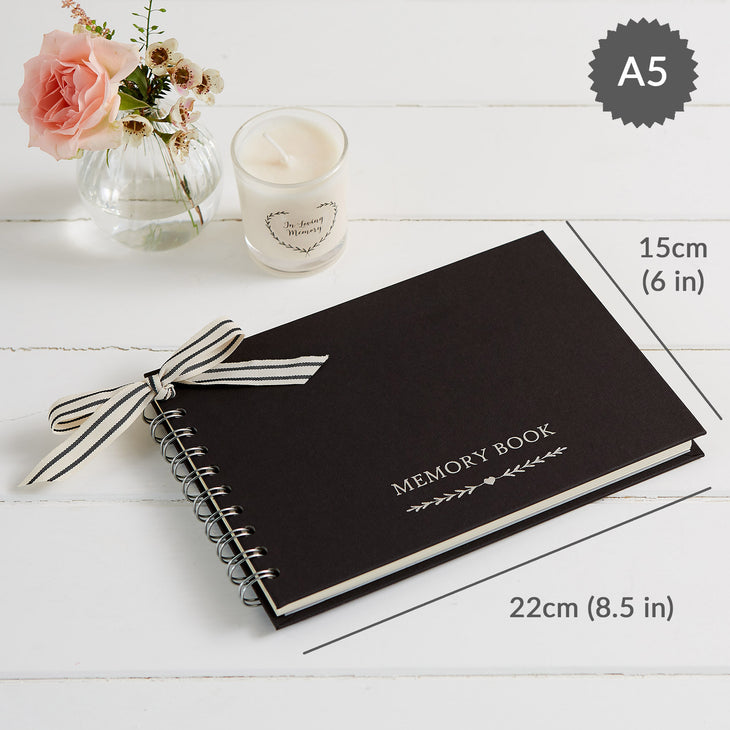 A5 Memory book - black