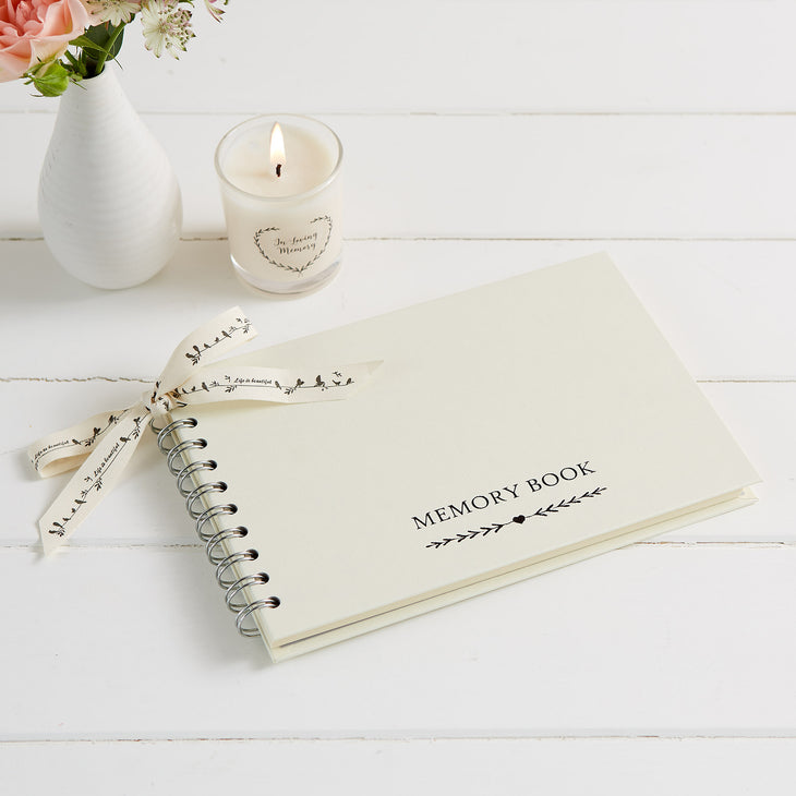 A5 Memory book - ivory
