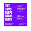 Bums and tums digital image