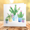 Cacti - greeting card