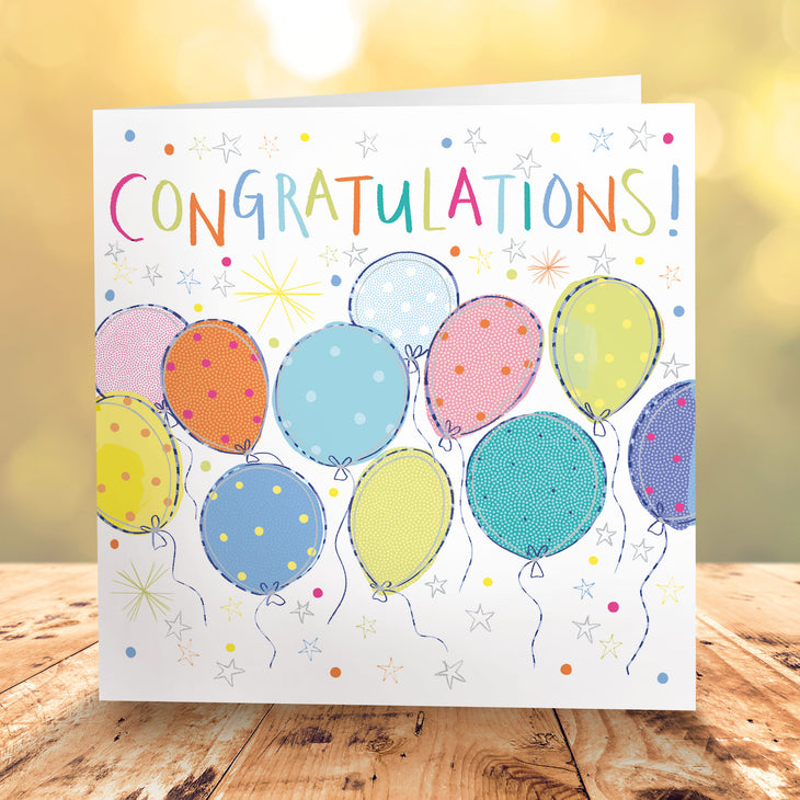 Congratulations - greeting card