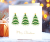 Fir trees Christmas cards (10 pack)