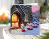 Choir entering the church Christmas cards (10 pack)