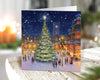Town centre tree Christmas cards (10 pack)