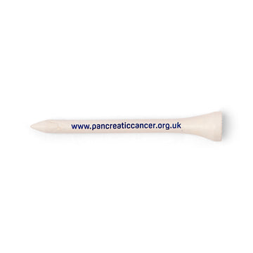 Pancreatic Cancer UK golf tee