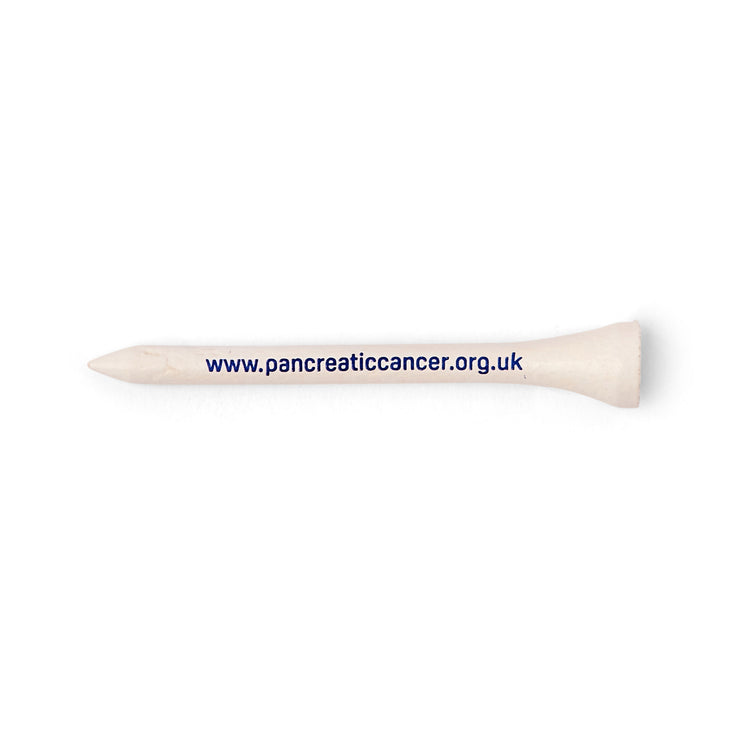 Pancreatic Cancer UK golf tee