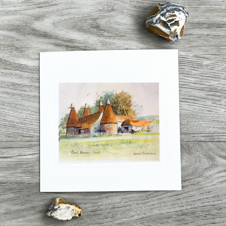 Pack of 3 Heather Simmonds Art Cards – English Country Scenes