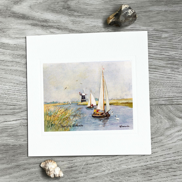 Pack of 3 Heather Simmonds Art Cards – English Country Scenes
