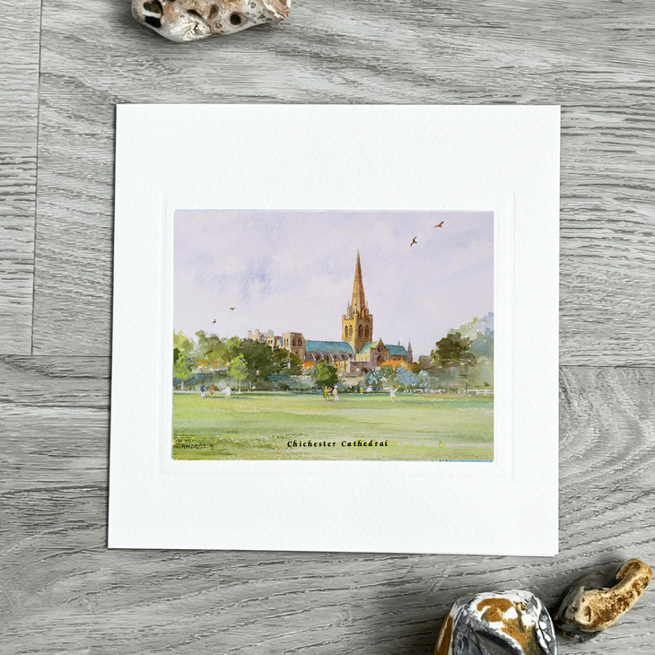 Pack of 3 Heather Simmonds Art Cards – Sussex Scenes