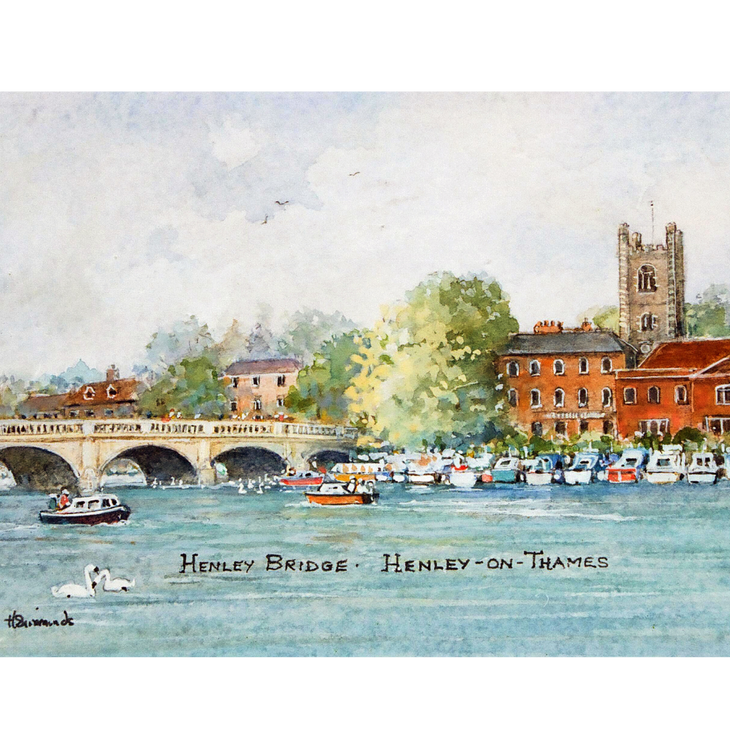 Pack of 3 Heather Simmonds Art Cards – Thames Scenes