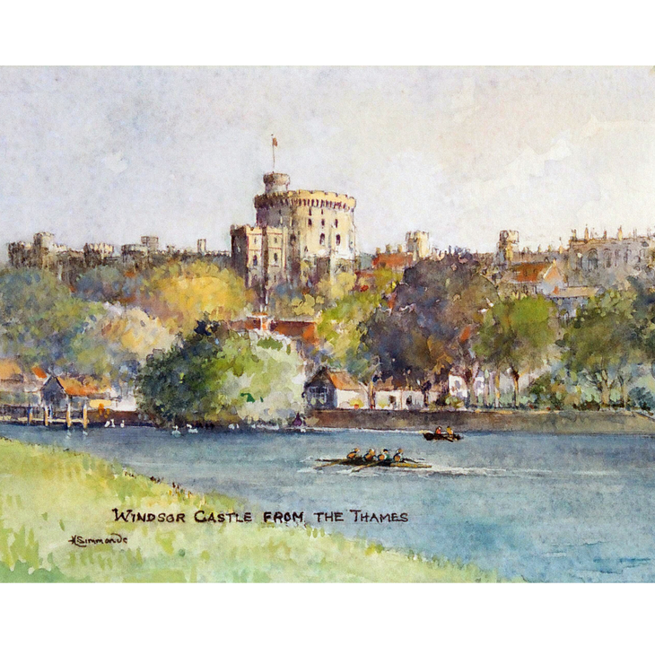 Pack of 3 Heather Simmonds Art Cards – Thames Scenes