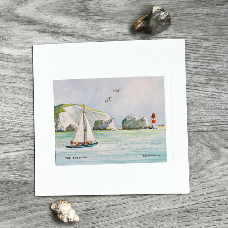 Pack of 3 Heather Simmonds Art Cards – Coastal Scenes