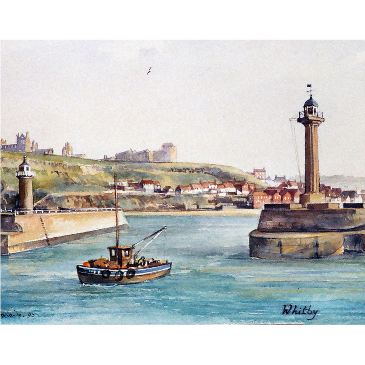 Pack of 3 Heather Simmonds Art Cards – Coastal Scenes