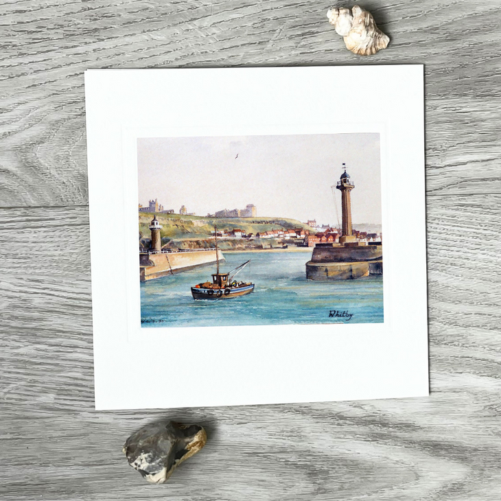 Pack of 3 Heather Simmonds Art Cards – Coastal Scenes