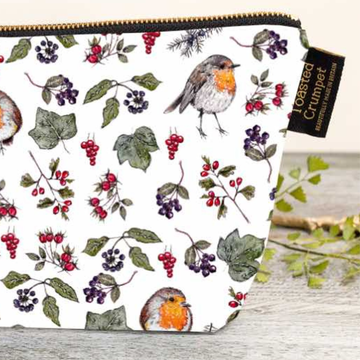 Hedgerow Robin Wash Bag