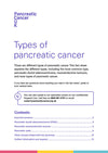 Types of pancreatic cancer
