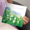 In the meadow - sympathy card