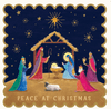 Nativity scene Christmas cards (10 pack)