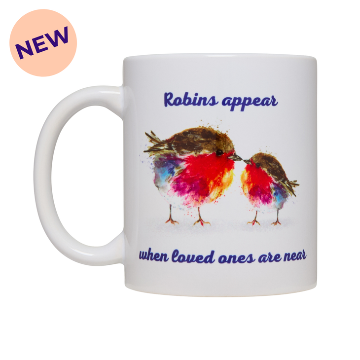 Robins design mug