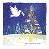 Dove decorations Christmas cards (10 pack)