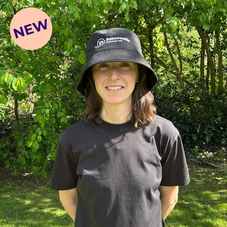 Organic Cotton Black Bucket Hat