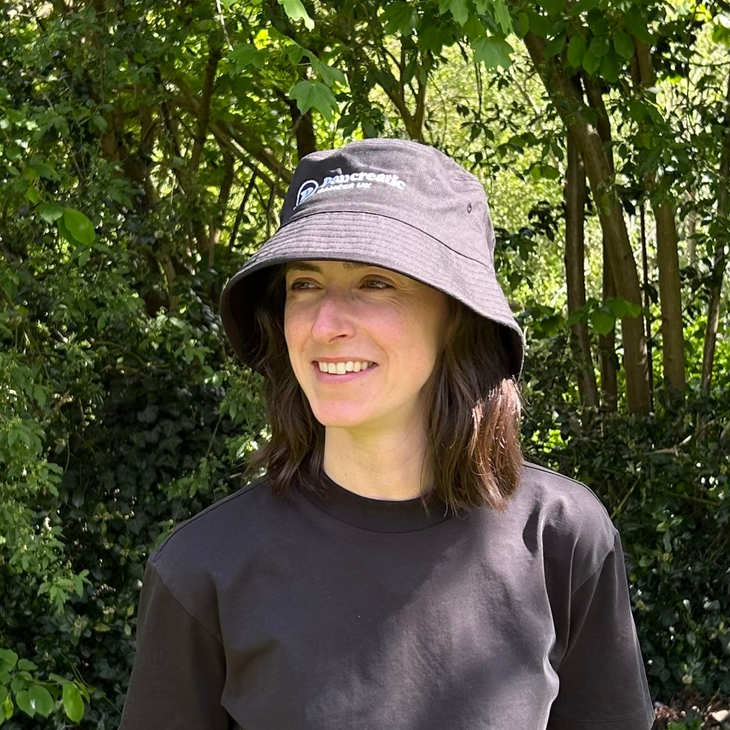 Organic Cotton Black Bucket Hat