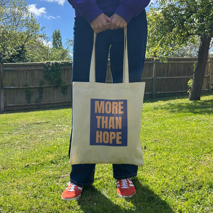 More Than Hope Tote Bag