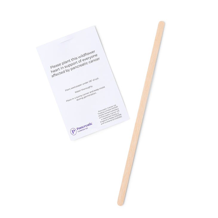 Seeded paper hearts (pack of 10)