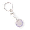 Pancreatic Cancer UK trolley keyring