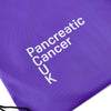 Pancreatic Cancer UK drawstring bag