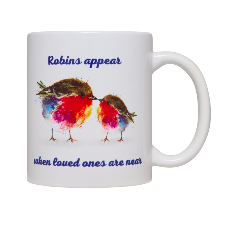 Robins design mug