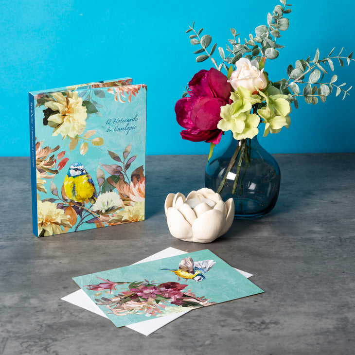 Symphony Bird Notecard Wallet