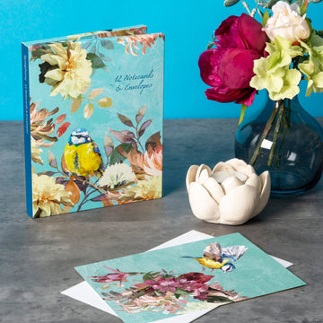 Symphony Bird Notecard Wallet