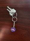 Pancreatic Cancer UK trolley keyring