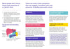 Symptoms of pancreatic cancer leaflet