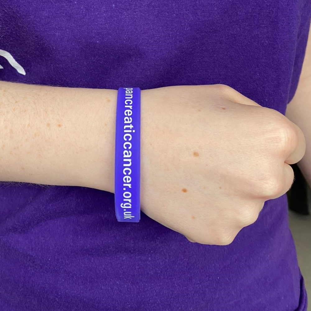 Purple wristband 2025
